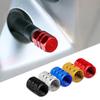 4Pcs Car Tire Valve Caps Knurling Style Tire Valve Cap Aluminum Tire Wheel Cap Air Valve Cap Car Universal Accessories