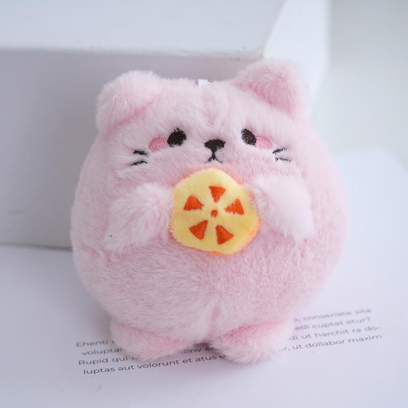 Cat Little Adorable Withplush And Pp Cotton Keychain For Bag Accessories Charm