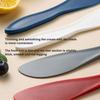 2Pcs Plastic Cake Spatula Food-Grade PP Material Colorful Multifunctional Easy-to-operate Rounded Corner Scraper