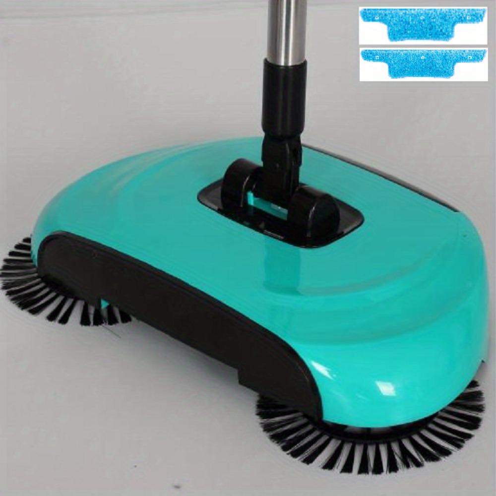 3-in-1 Multifunctional Hand-propelled Sweeper Vacuum Cleaner Hand-propelled Sweeper with 1/2/4 Rag To Clean the Sweeping Artifact Sweeper.