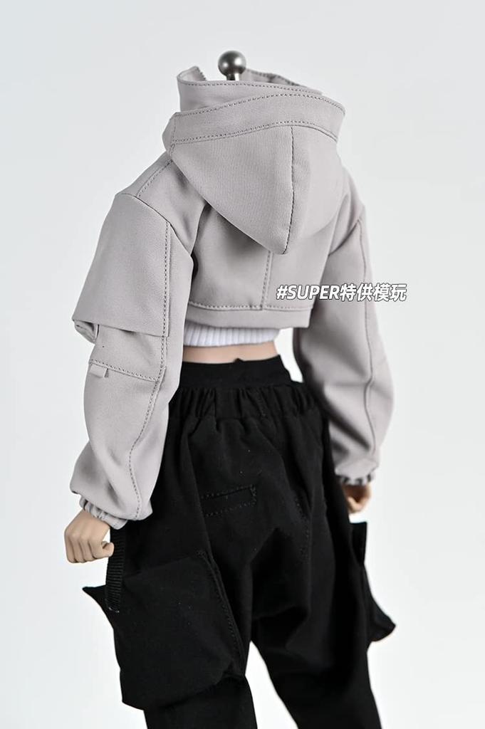 Figure with TBLeague Body Female Light Gray Beauty Fashion Jacket Not [TOYBARJAPAN] 1/6 Accessories/Compatible SPEC.SUPPLY (Body, Head, Pants, Shoes,