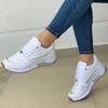 Fashion Women Causal Sneakers Summer New Fashion Breathable Mesh Lace Up Sports Shoes for Women Platform Ladies Walking Ladies Shoes
