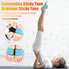 2Pcs Gymnastics Sticky Toes Adjustable Foot Band Tumbling Trainer Aid Backflip Tuck Handspring Cheerleading Training Kids Adults Ankle Strap