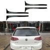 2Pcs Automotive Back Window Spoiler Wing Rear Window Cover Trims Professional Accessories for Golf 7 MK7