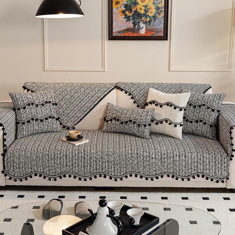 New Sofa Cover, Universal In All Seasons, High-End Leather Seat Cushion, One-Piece Full-Shop Anti-Cat Scratch Cover