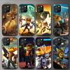 Game Clank Ratchet Phone Case For Iphone 11 12 Mini 13 14 Pro Xs Max X 8 7 6s Plus 5 Se Xr Shell