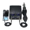 2 In 1 Digital SMD Rework Soldering Station Hot Air Gun Soldering Iron Stand Desolder Welding Tools