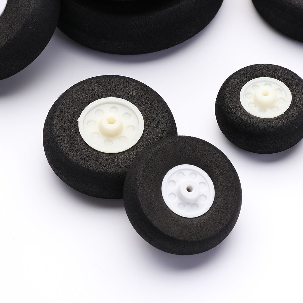 Wholesale Accessories EVA Sponge Tail Wheels Plane Toy Parts RC Airplane Replacement Wheel Hub