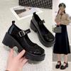 Shoes Platform Shoes Heels Women Japanese Style Vintage Pumps for Women College Student Women's Shoes