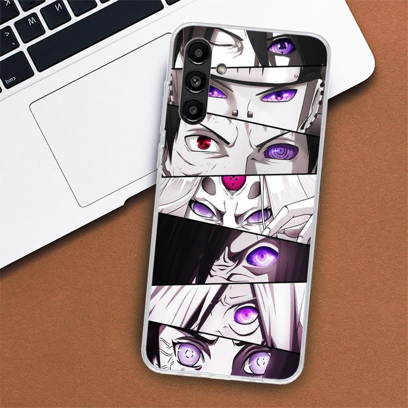 Anime Comic Manga Eyes Phone Case For Samsung Galaxy A55 A54 A53 A52 A15 A14 A13 A12 A35 A34 A33 A32 A25 A24 A23 A22 A04S A03S A