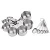 13Pcs/Set Measuring Cups Spoons with Scales Stainless Steel Spoon Set Kitchen Baking Accessory
