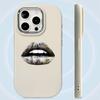 LZ18 Lips Kiss Soft Phone Case for Samsung S24 Ultra S23 Plus S21 FE A16 A54 A34 A05s A06 Infinix Hot 40 30i Lens Protection Shockproof Cover