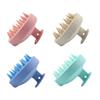 1pc Silicone Shampoo Brush Body Massage Brush Bath Shower Brush Salon Hairdressing Tool Scalp Massage Comb Hair Washing Comb