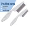 Pet Flea Comb for Dogs and Cats - Dense Tooth Grooming Tool for Hair Removal