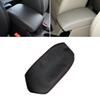 Soft Leather Armrest Cover For Skoda Octavia 2015 2016 2017 2018 Interior Center Control Armrest Box Cover Trim Black-red Line