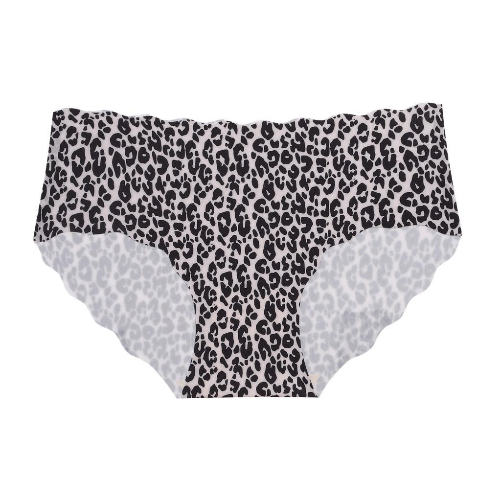 FINETOO Printed Briefs Seamless Panty For Women Soft And Comfortable Underwears