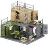 Militarys Scene Container Camp Arsenal Defense Watchtowers Command Posts Bases Police Stands Building Blocks Model Sets Bricks