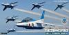 Doyusha Modern Aircraft Collection Smart Set Blue Impulse Set 1/144 No.1 T-4 6-Piece