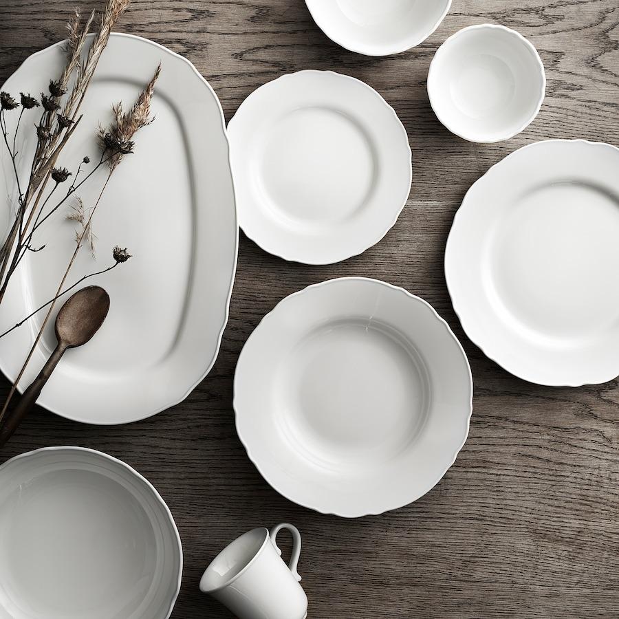 Deep Plate White, UPPLAGA Deep Plate White, IKEA