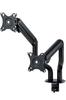 Elecom Monitor Arm Display Arm Double Arm Long Spring Type Load Black Capacity Approx. 2-8kg (x2) DPA-DL05BK