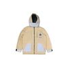 Originals Logo Patchwork Hooded Down Jacket Men Outerwear Khaki H66018