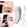 Eyebrow Trimming Knife Eyebrow Face Razor for Women Professional Eyebrow Scissors with Accessories Comb for Women