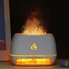 Flame Light Diffuser Aroma Ultrasonic Salt Stone LED Aromatherapy Room Aromatic Humidifier Atomizer Essential Oil Diffuser