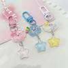 Cute Cloud Keychains Girls Scool Bag Pendants Key Chains Ins Keyrings Birthday Gift Star Key Chains Cartoon Bag Pendants Jewelry