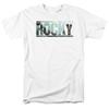 Rocky Cutout Logo T-Shirt Sizes S-4XL NEW