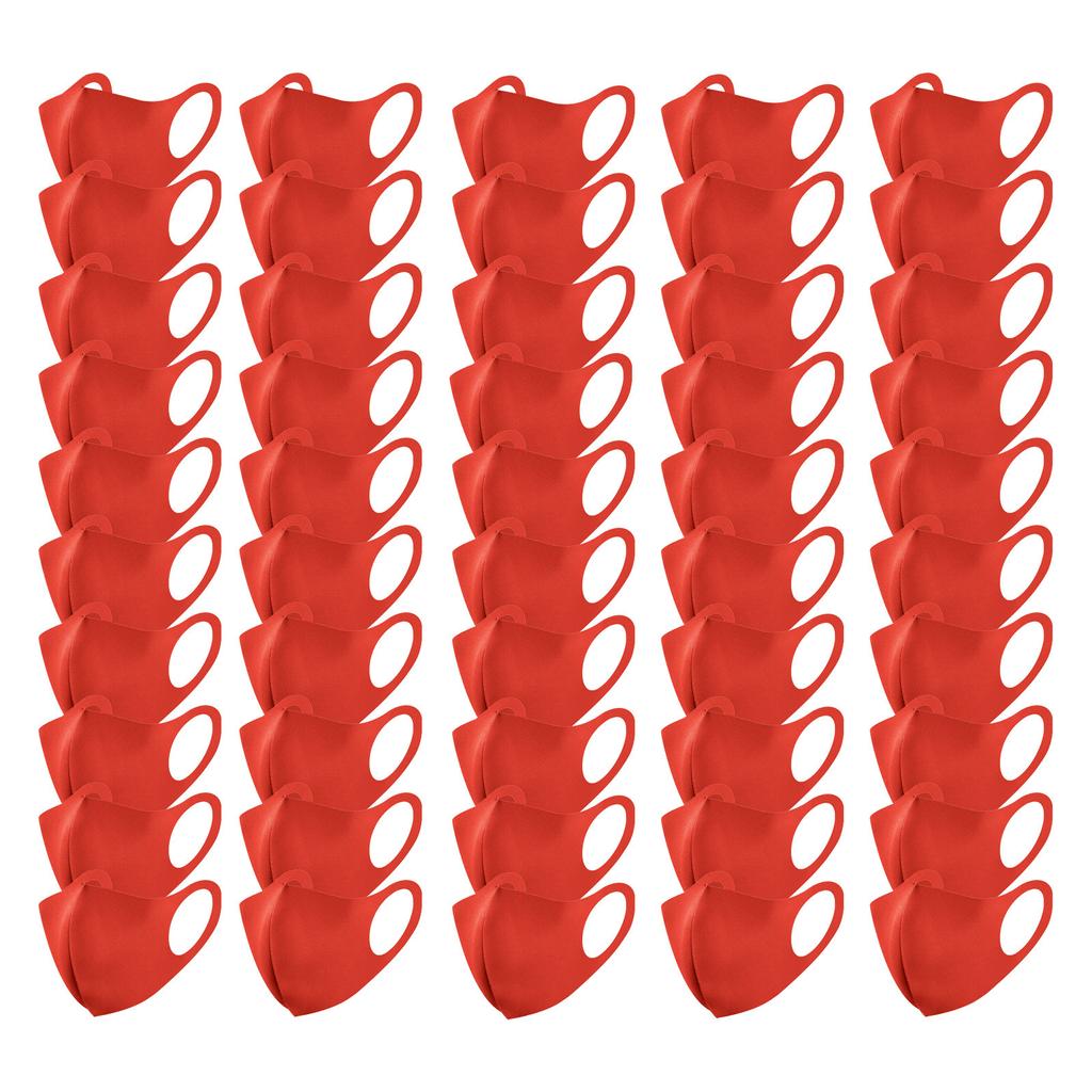 50pc Adult's Reusable Washable  Purifying  Face Mask Carbon Filter Lay