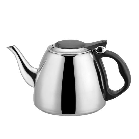 1.2L Ultra-large Capacity Kitchen Stainless Steel Flat Bottom Water Kettle Induction Cooker Tea Pot