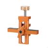 Cabinet Door Mounting Jig Versatile Portable Height 101-145mm Aluminum Alloy Installation with Quick