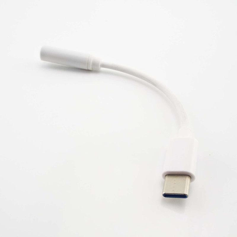 Type C To 3.5mm Jack Aux Audio Extension Cord Usb C To 3.5MM Headphone Earphone Connector Adapter Cable