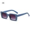 UV400 Gradient Beach/Travel Square Sunglasses Shades Leopard Sun Glasses Rectangle