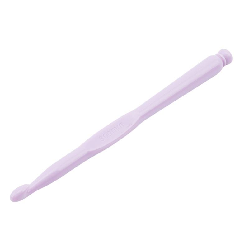 Crochet Hooks Kit Knitting 12pcs/set Plastic Needles Stitches DIY Weave Tools Home Sewing Supplies