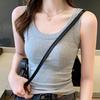 2025 Trendy Anti-Exposure Camisole: Light, High-Elastic Ribbed Spaghetti Strap Outerwear for Spring/Summer, Covers Underarm Area