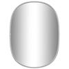 VidaXL Wall Mirror Makeup Vanity Cosmetic Bedroom Decoration Bathroom Living Room Interior Silver 348210