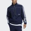 Adidas Originals Trefoil Three-Stripe Track Jacket Men Jackets Collegiate-Navy-Blue GN3807