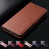 Leather Book Case For Samsung Galaxy S5 S6 S7 Edge S8 S9 S10 S20 Note 8 9 10 20 Plus Ultra Lite E Flip Wallet Soft Cover Coque
