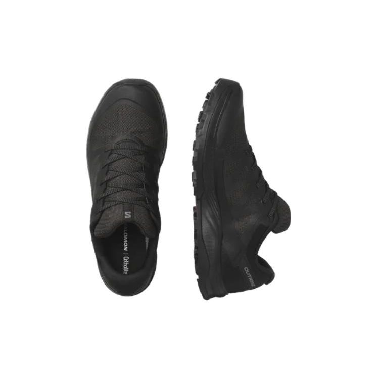 SALOMON Outrise GORE-TEX Black Men Sneakers Phantom L47141800