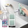 60 мл пенящийся очиститель пятновыводитель мягкий мощный многоцелевой чистящий спрей сверкающий очиститель для ванной комнаты