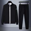 Men Autumn Spring Tracksuit Two Piece Sets Casual Jackets+Trousers Sweatsuit Male Jogging Suit