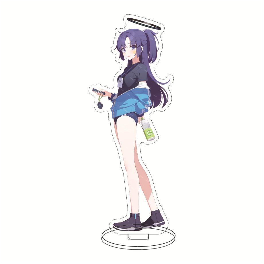 Blue Archive Millennium Science School Acrylic Stand Hayase Yuka Ushio Noa Anime Acrylic Figure Standing Model Cosplay