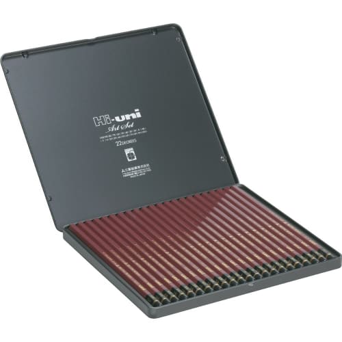 Mitsubishi Pencil Pencil High Uni Art Set 22 Pieces HUAS