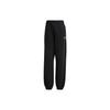 Originals Trefoil Solid Color Logo Joggers With Elastic Waist Women Bottoms Black IA6437