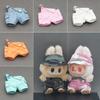 For 17cm Labubu Doll Clothes Fashion Clothes Overalls Doll Clothes Color Match Shorts Dolls Accessories Cute Decoration Little Clothes