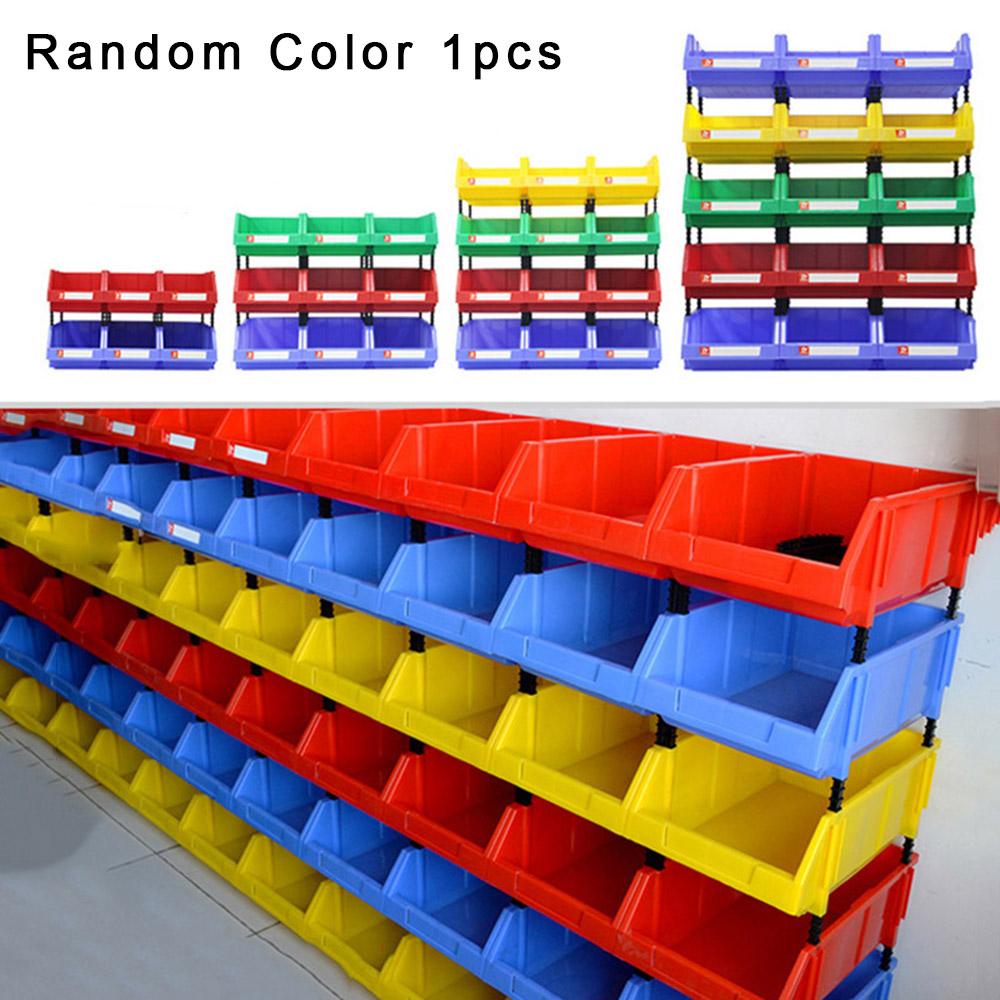 Workshop Screw Parts Bins Hardware Storage Tool-Box Organizer Shelf Tray Rack