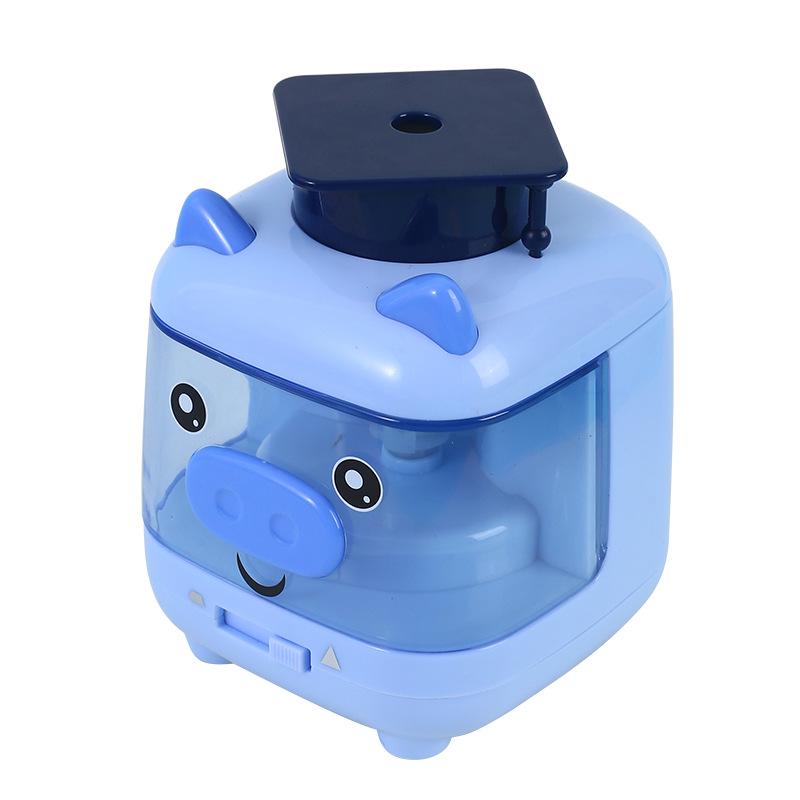 Xiaolingjing Astronaut Dr. Pig: Dual-Power, Fully Automatic Electric Pencil Sharpener