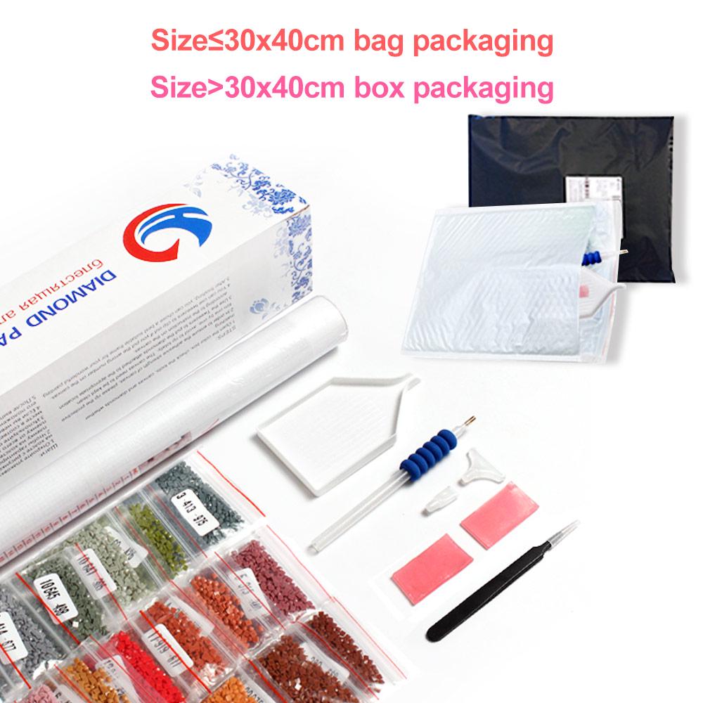 Huacan DIY 5D Landscape Diamond Embroidery Rhinestone Painting Cross Stitch Decor Gift