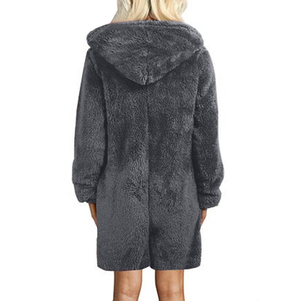 Женский комбинезон с длинным рукавом с капюшоном, пижама, повседневная зимняя теплая одежда для сна